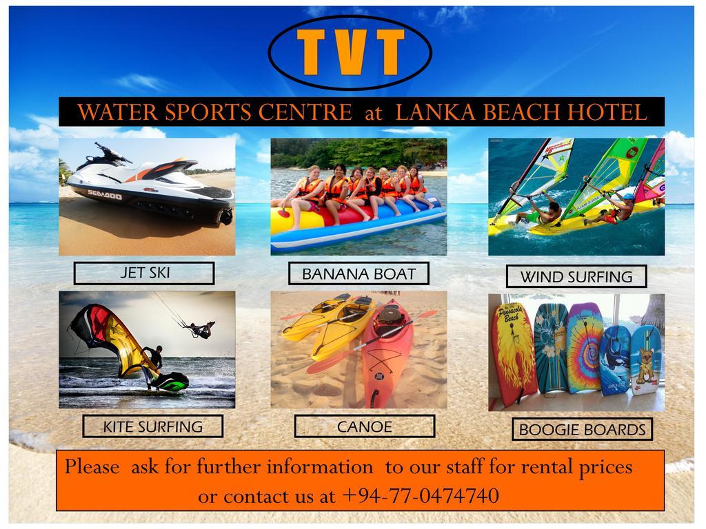 Lanka Beach Hotel Ettukala Exterior photo